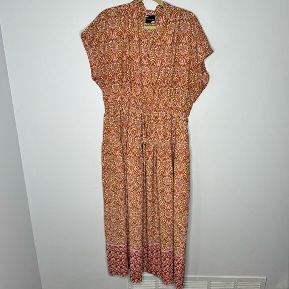 Maison Tara drawstring dress size 14W - Picture 1 of 6